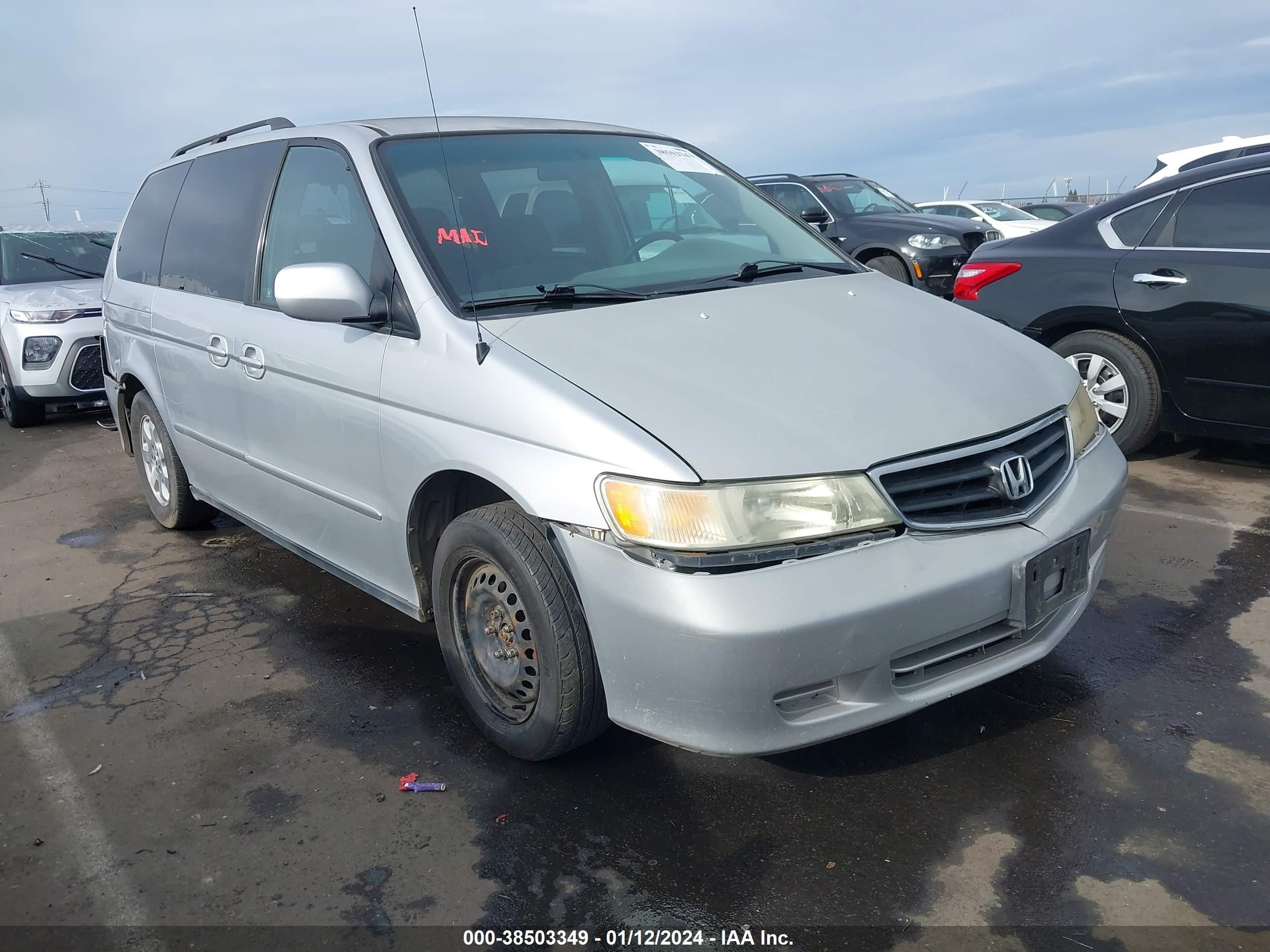 honda odyssey 2002 2hkrl18632h540722