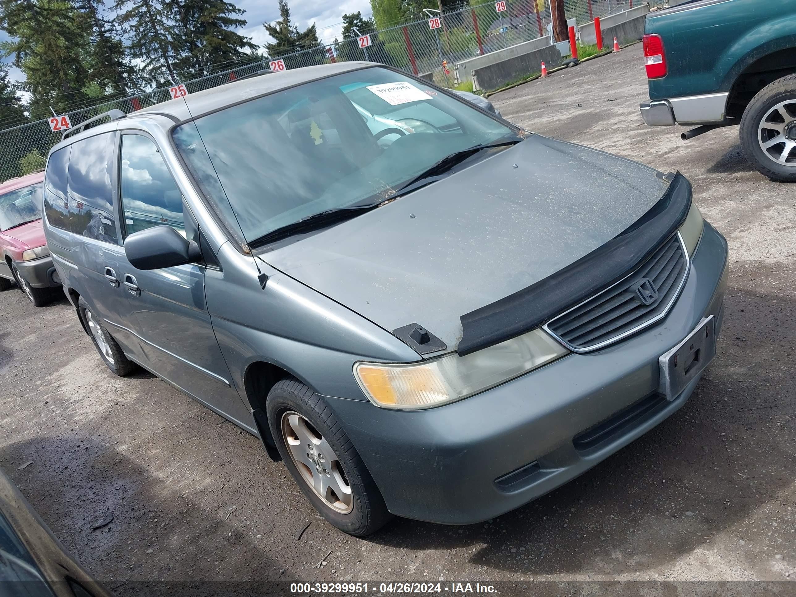 honda odyssey 2000 2hkrl1863yh006841