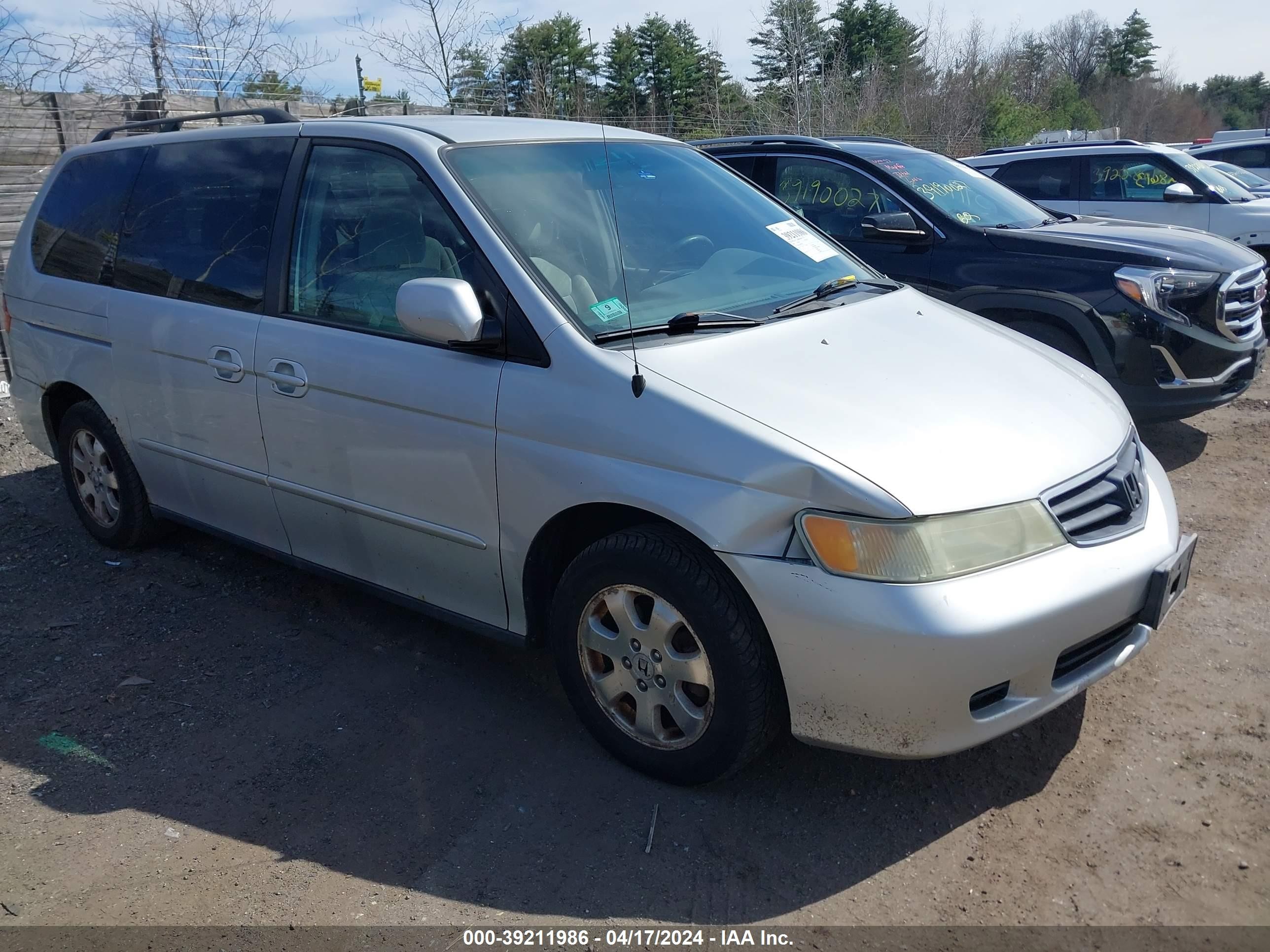 honda odyssey 2004 2hkrl18644h500040