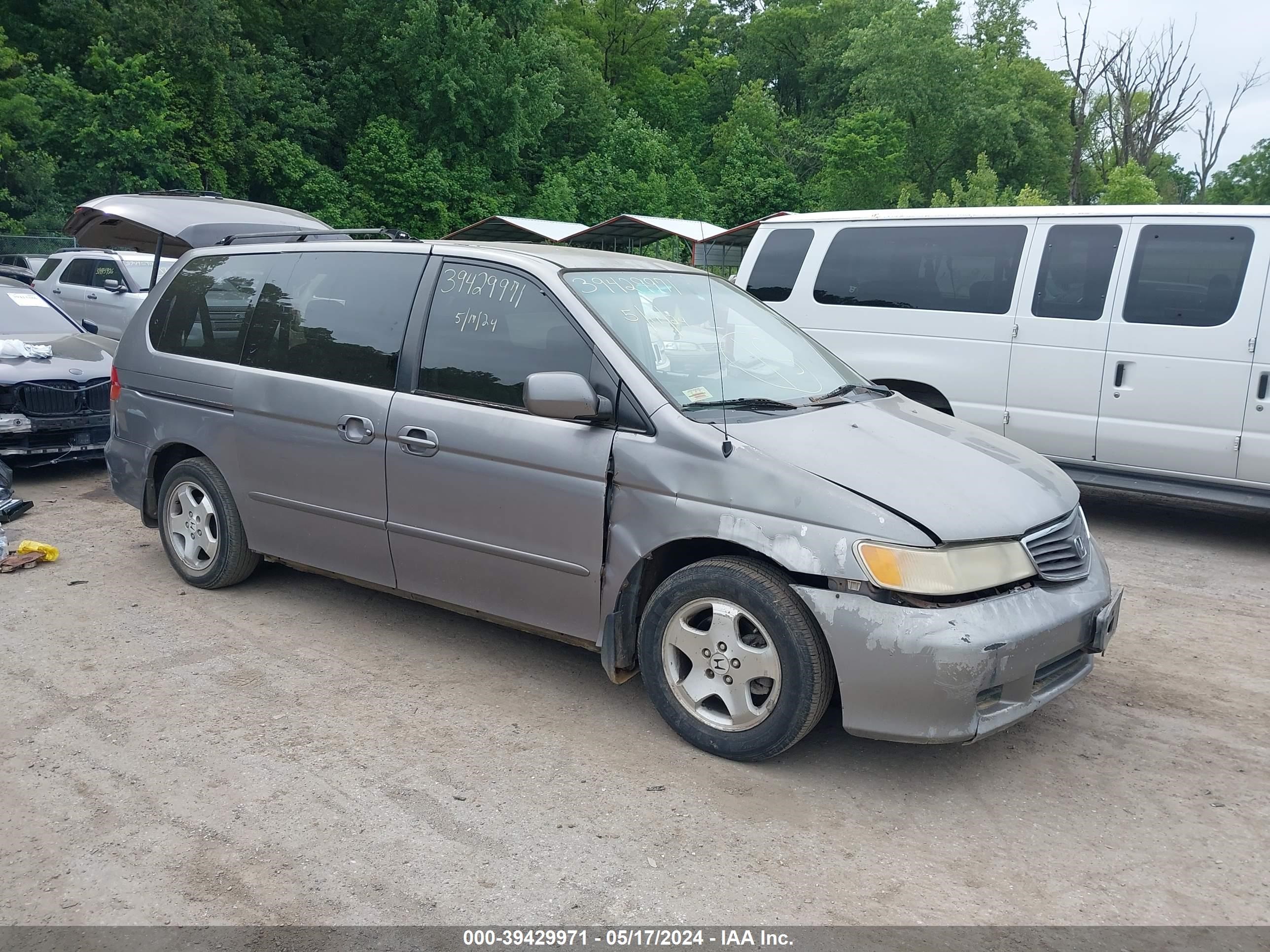 honda odyssey 1999 2hkrl1864xh517179