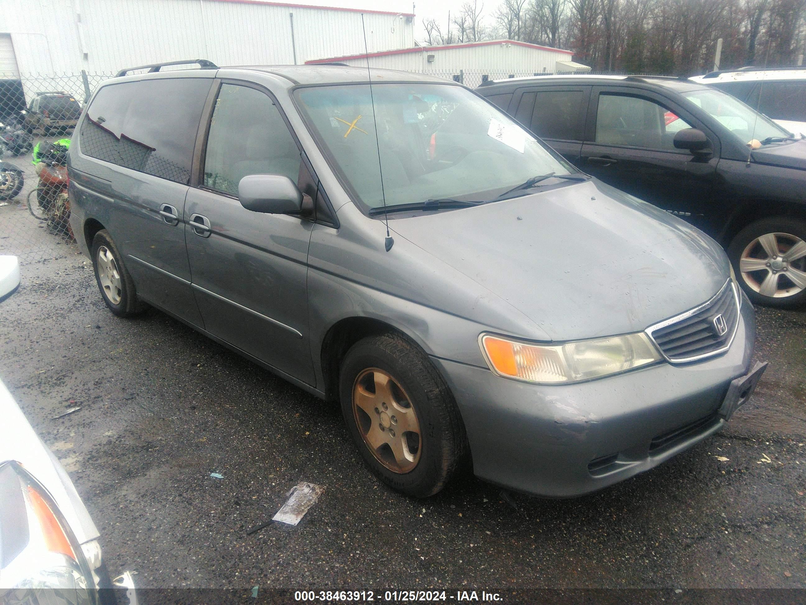 honda odyssey 2001 2hkrl18651h567290