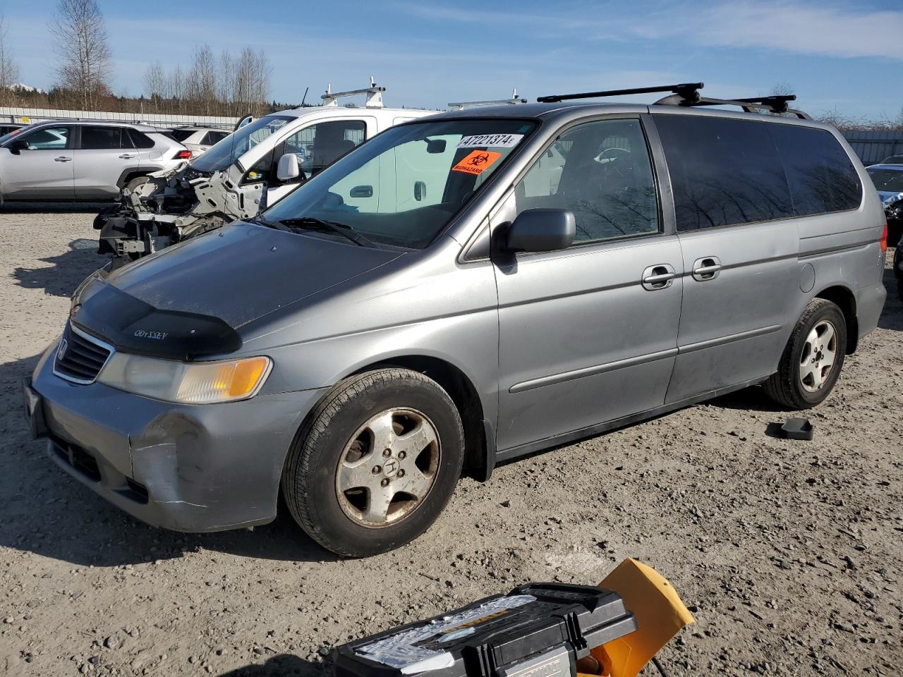 honda odyssey 1999 2hkrl1867xh550502