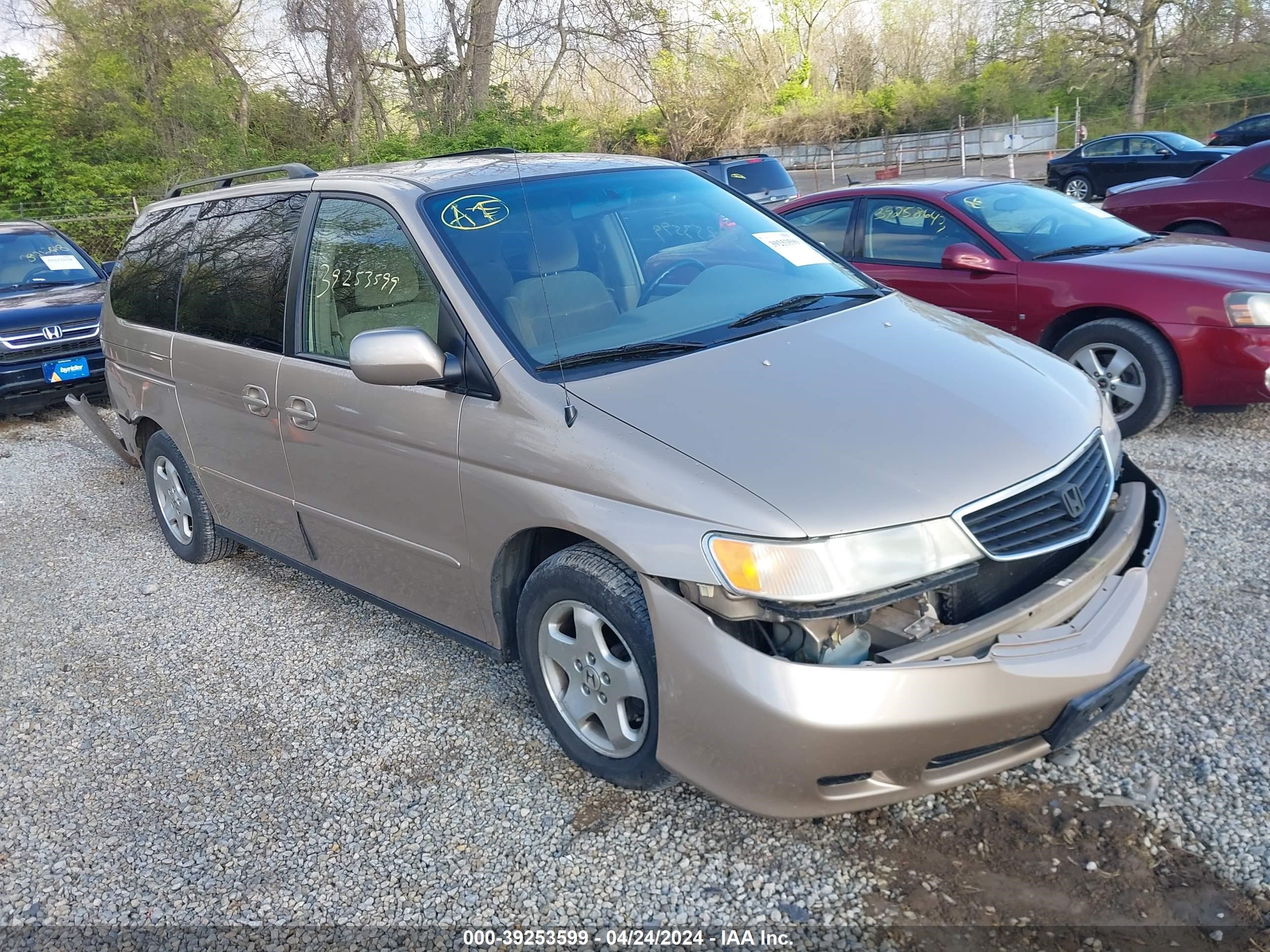 honda odyssey 2000 2hkrl1869yh572678