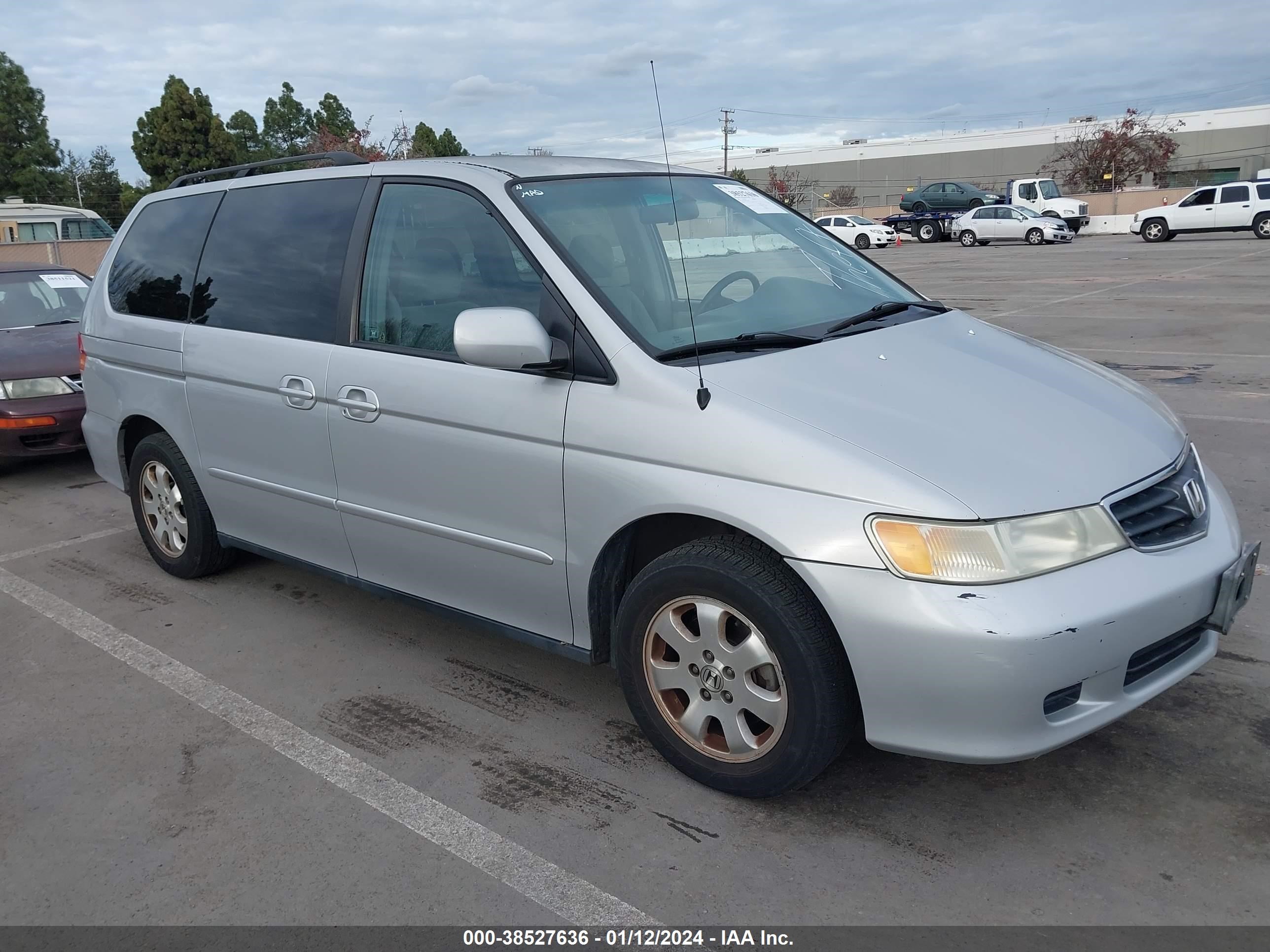 honda odyssey 2002 2hkrl186x2h570784