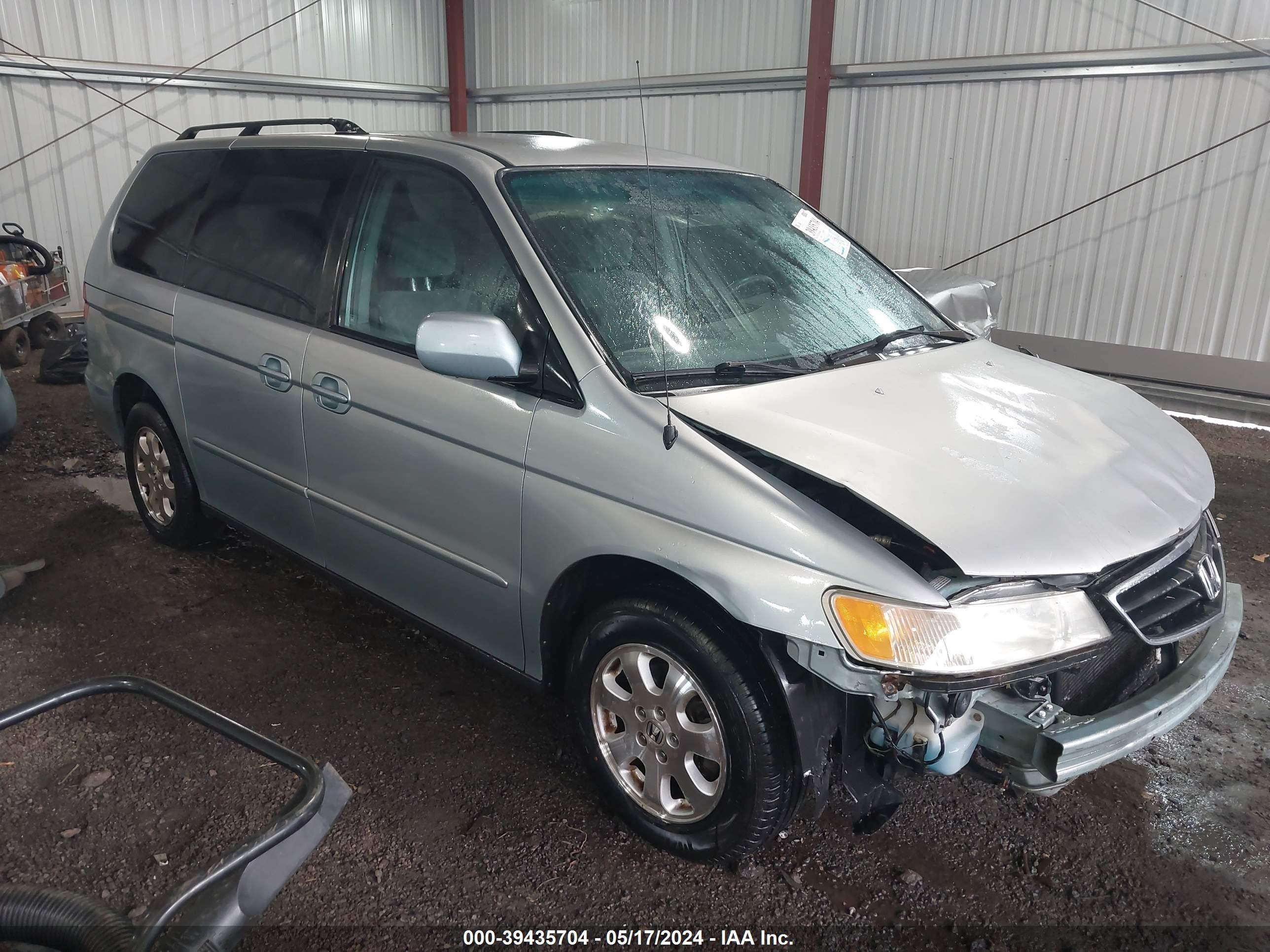 honda odyssey 2002 2hkrl186x2h583194