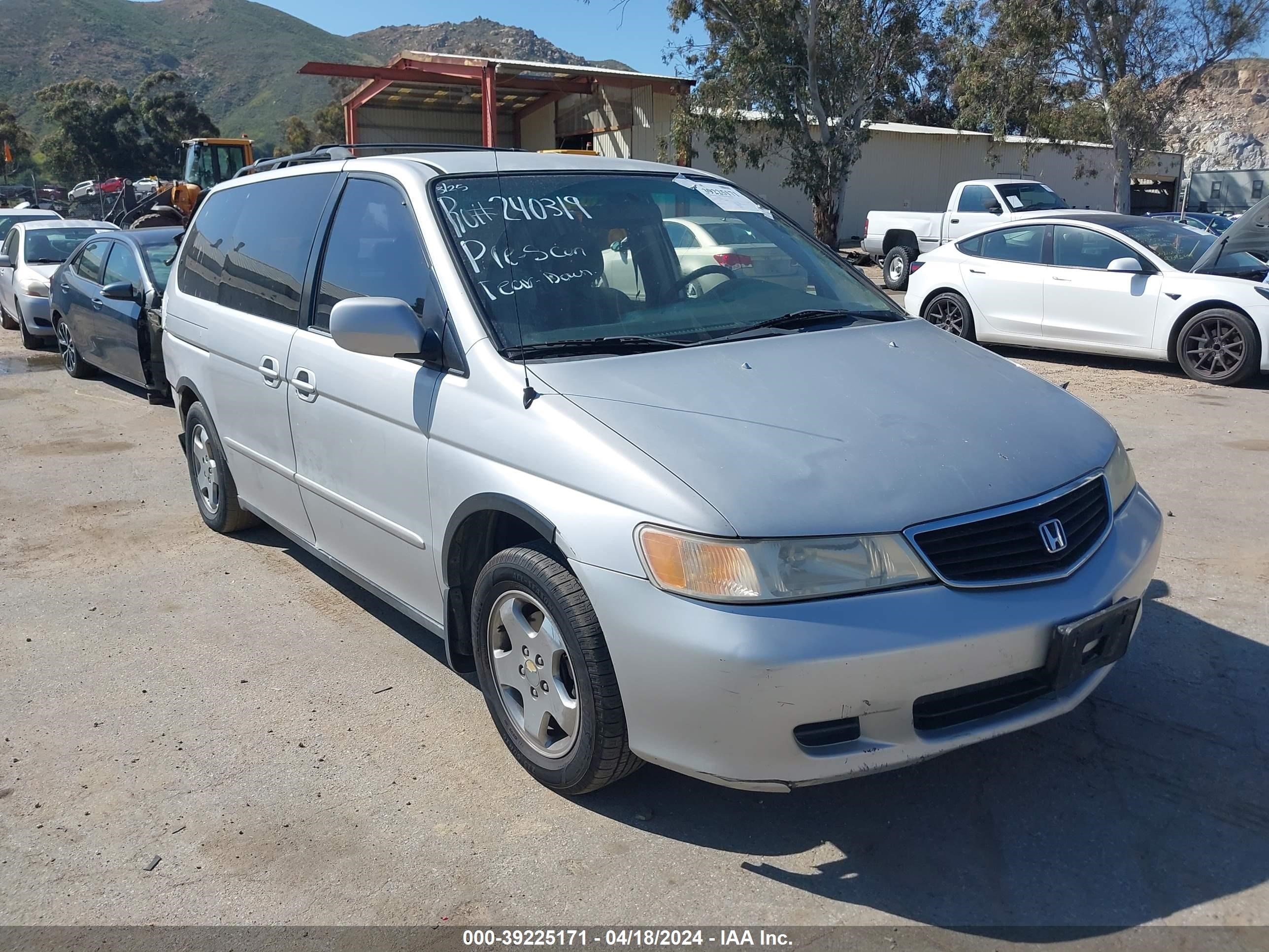 honda odyssey 2001 2hkrl18721h519416