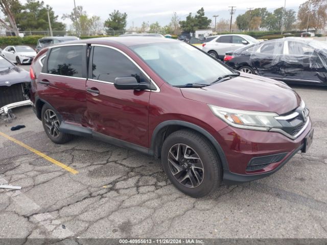 honda cr-v 2016 2hkrm3h40gh552129