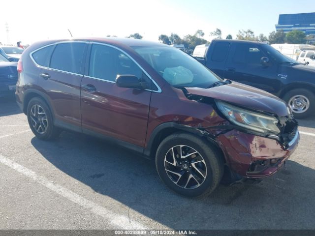 honda cr-v 2016 2hkrm3h42gh556330