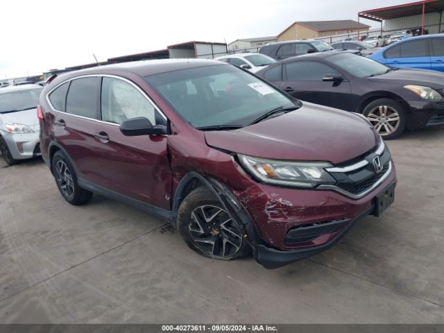 honda cr-v 2016 2hkrm3h45gh506537