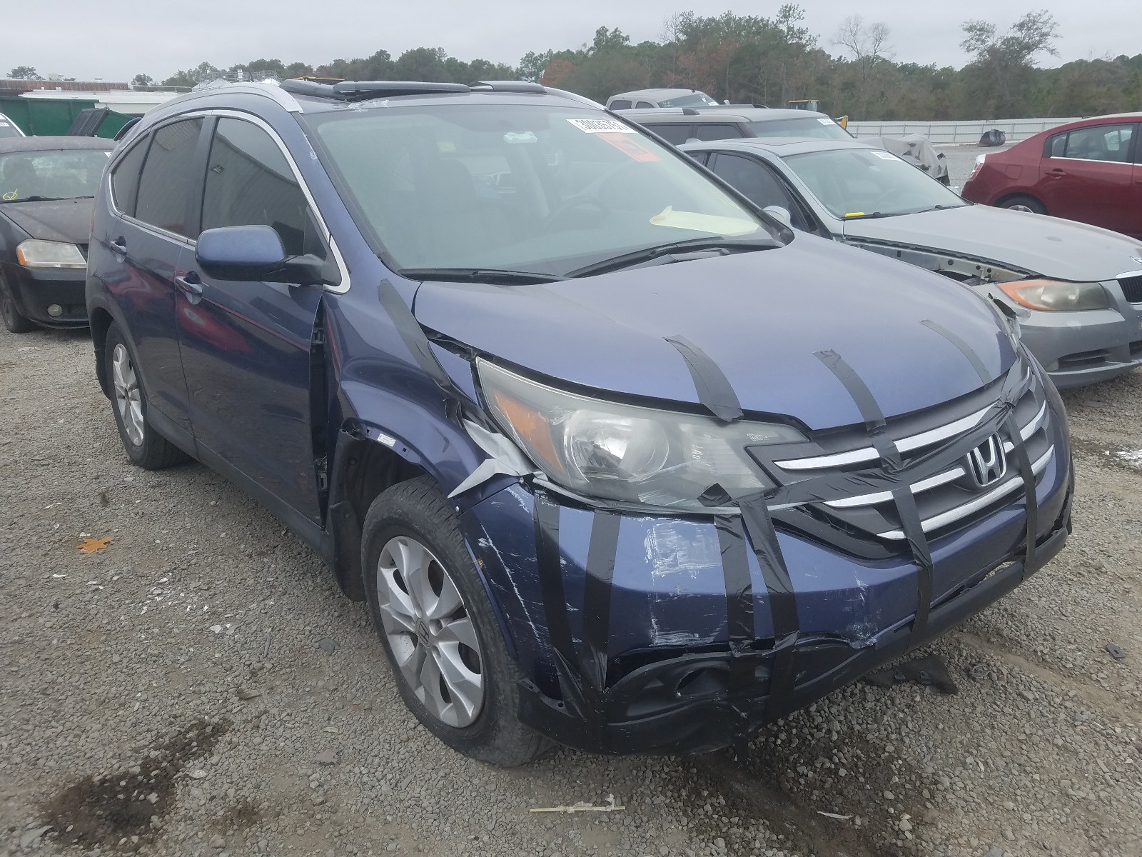 honda cr-v exl 2014 2hkrm3h71eh511578