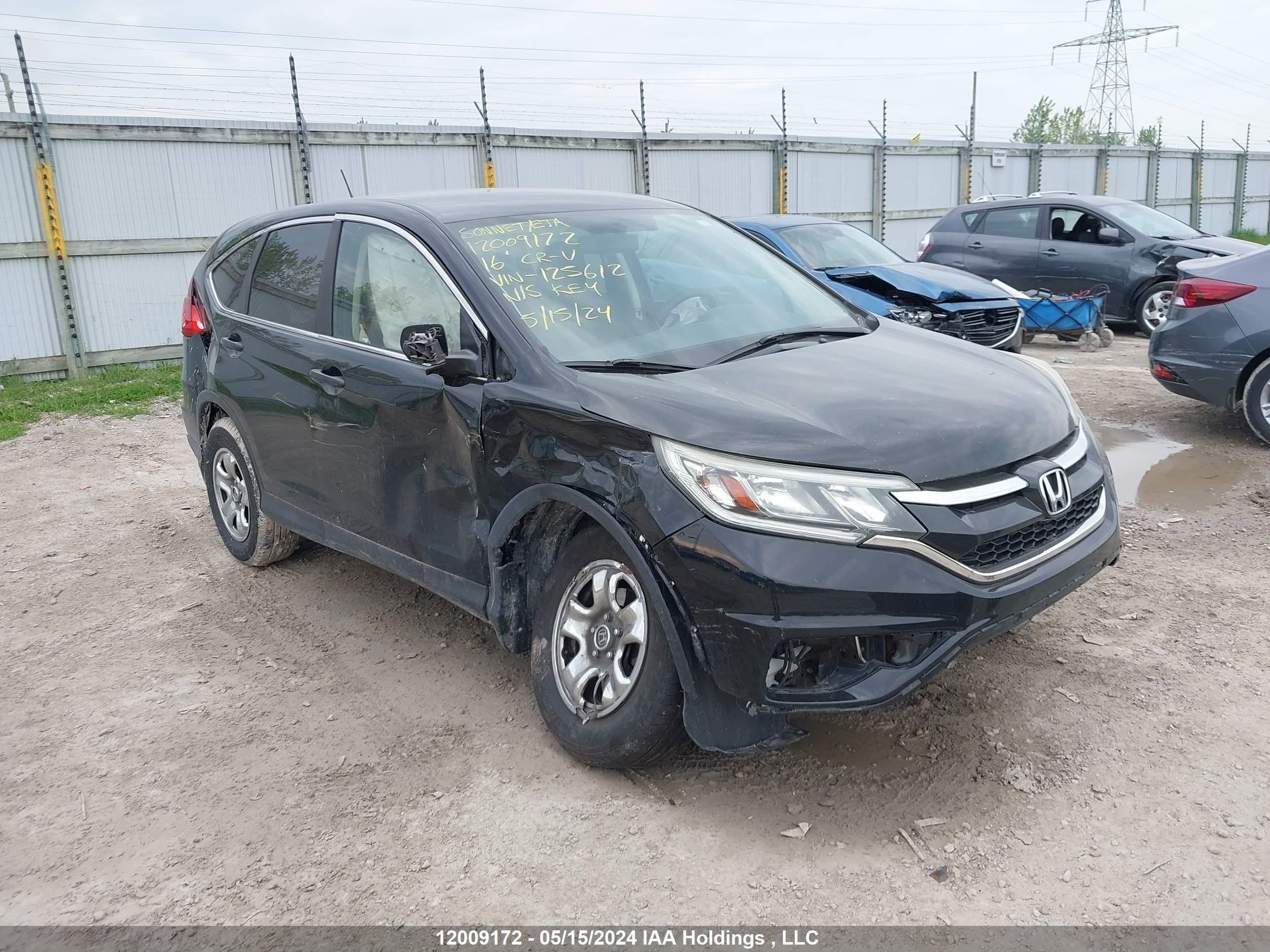 honda cr-v 2016 2hkrm4h39gh125612