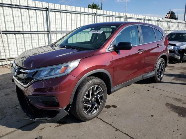 honda cr-v se 2016 2hkrm4h48gh641503