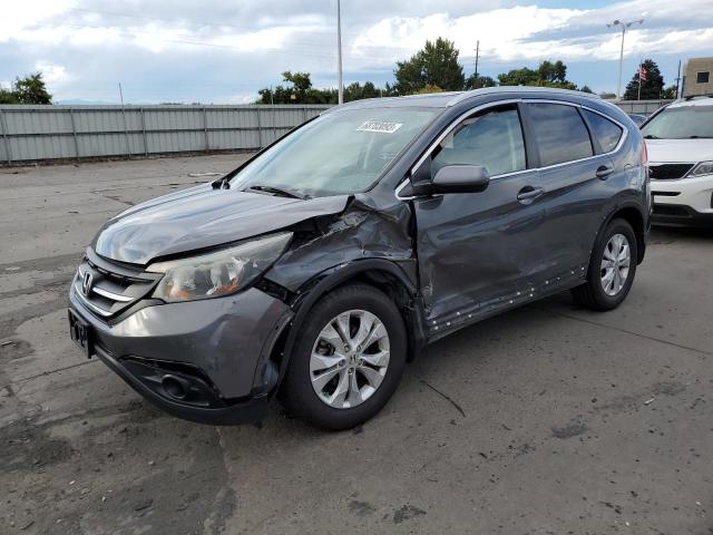 honda cr-v exl 2013 2hkrm4h74dh607600