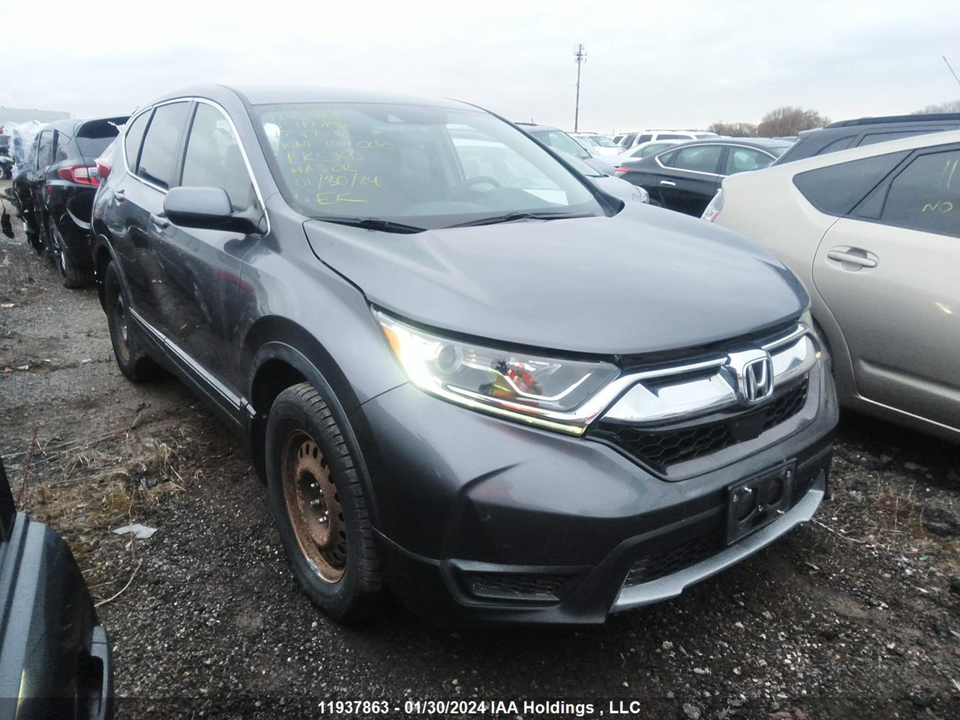 honda cr-v 2017 2hkrw2h20hh119706