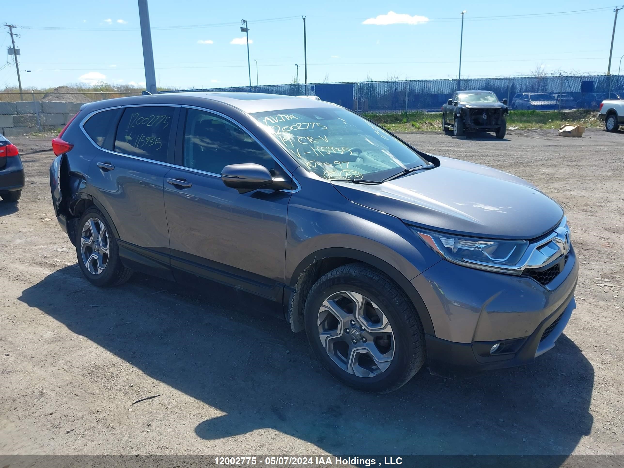 honda cr-v 2019 2hkrw2h54kh115935