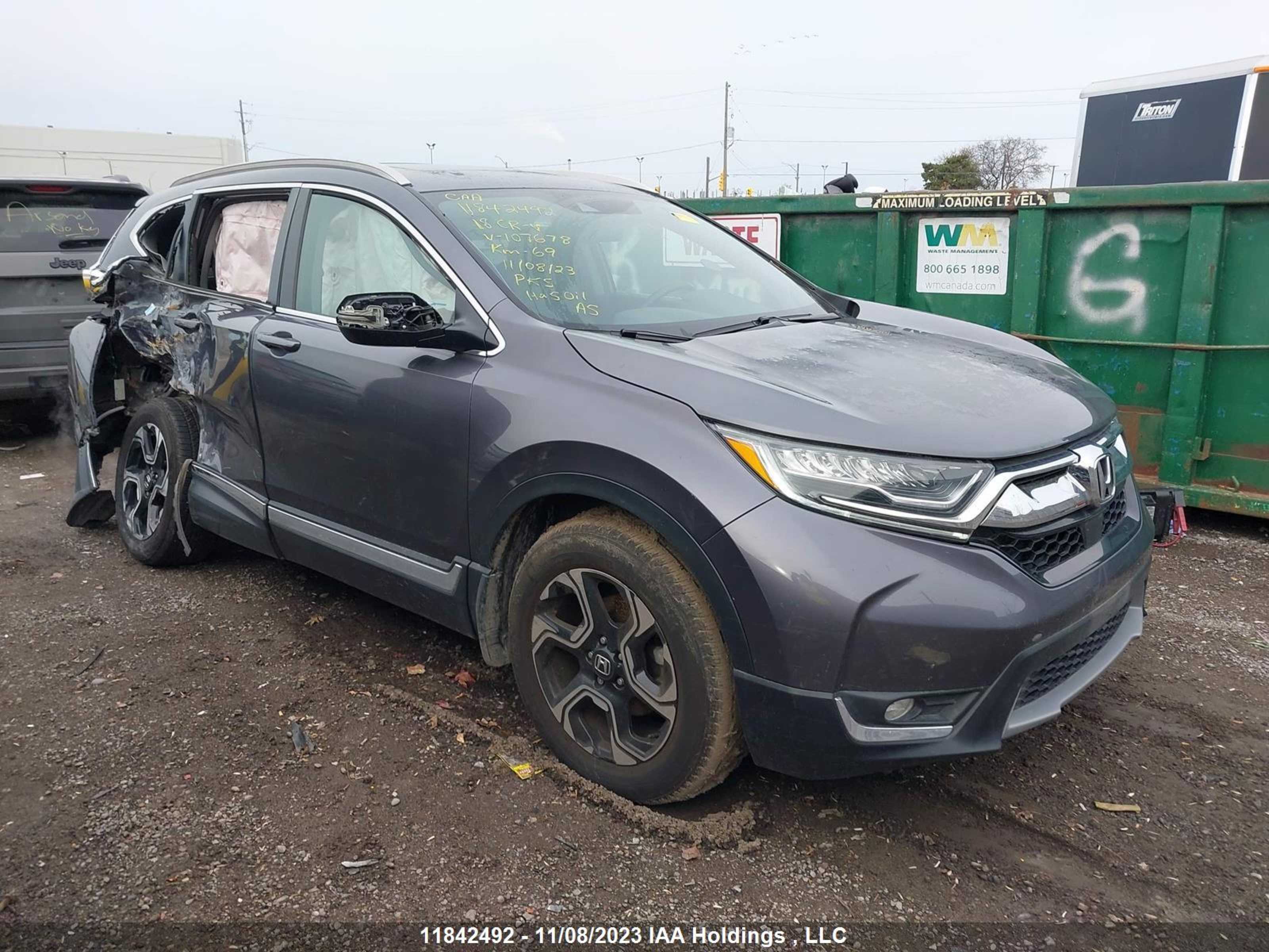 honda cr-v 2018 2hkrw2h91jh107678