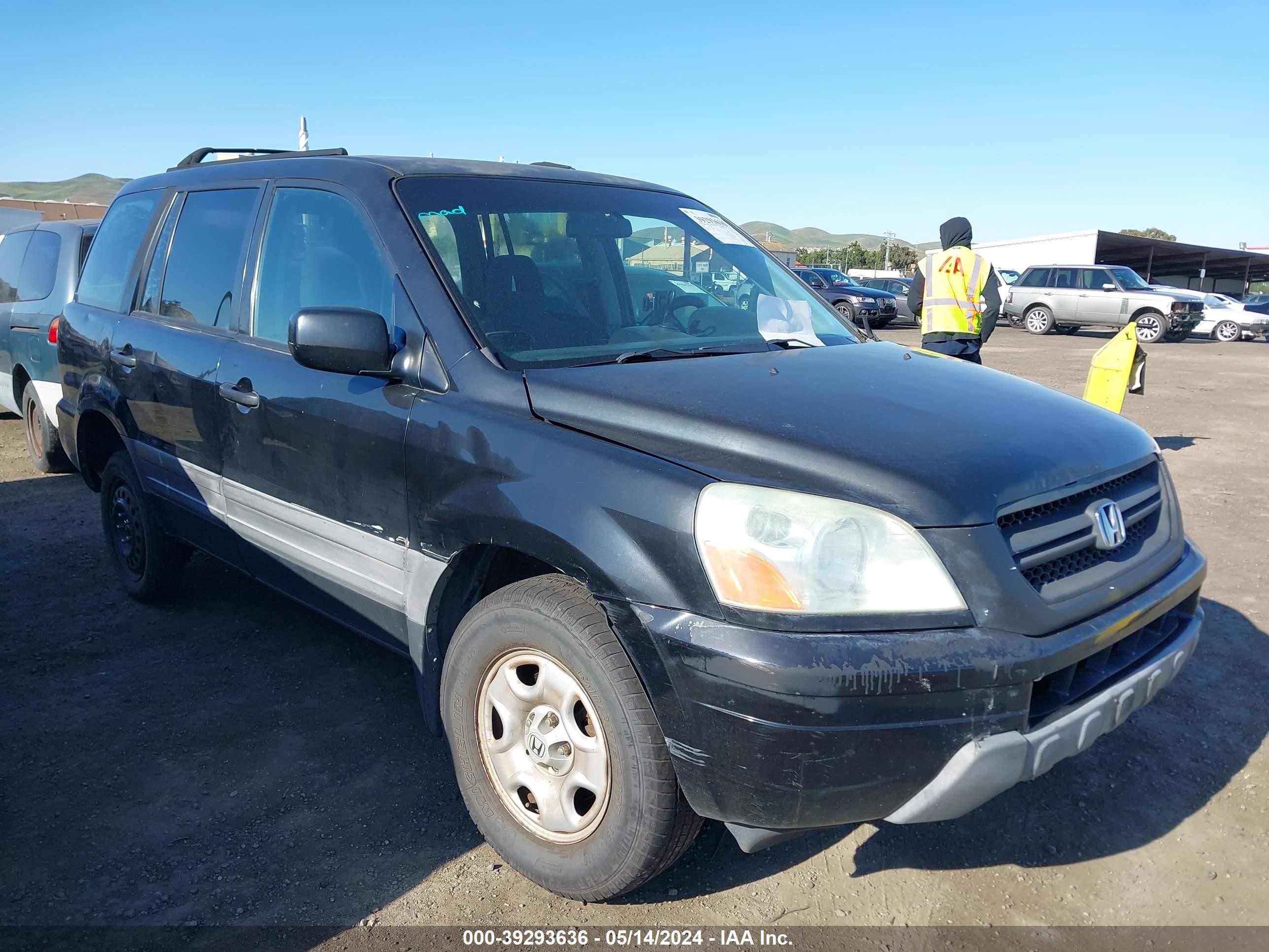 honda pilot 2004 2hkyf18134h509139