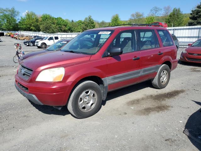 honda pilot 2004 2hkyf18144h595836