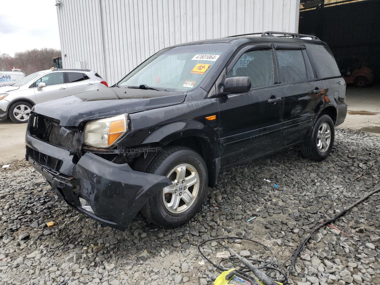 honda pilot 2007 2hkyf18147h523667