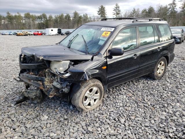 honda pilot 2007 2hkyf18167h512119