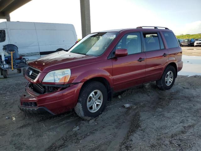 honda pilot ex 2004 2hkyf18404h556154