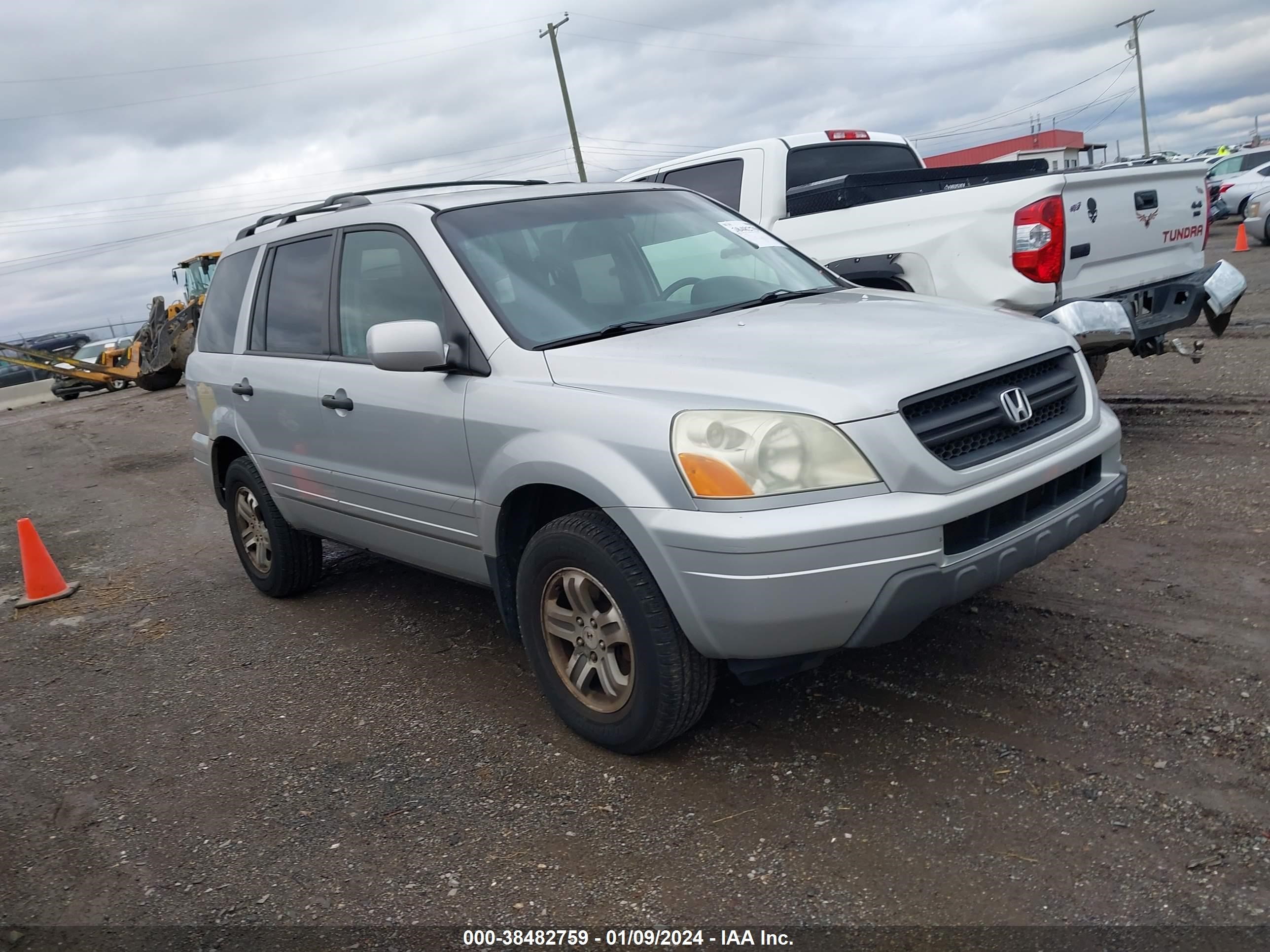 honda pilot 2004 2hkyf18414h587574