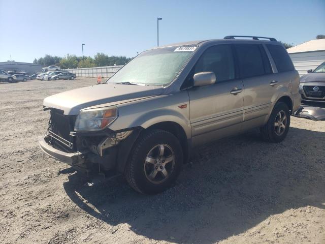 honda pilot ex 2007 2hkyf18417h503371