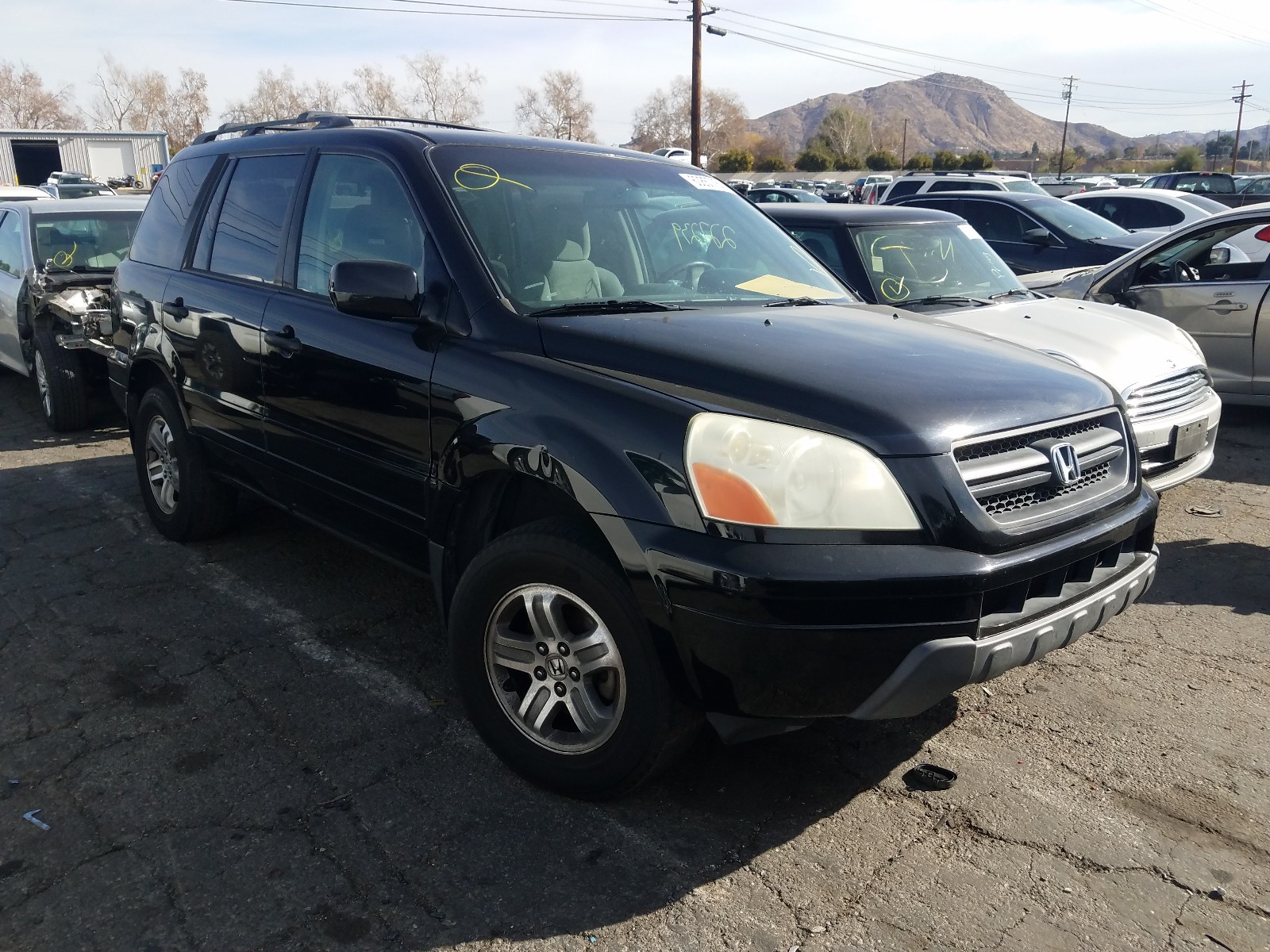 honda pilot ex 2005 2hkyf18435h527118