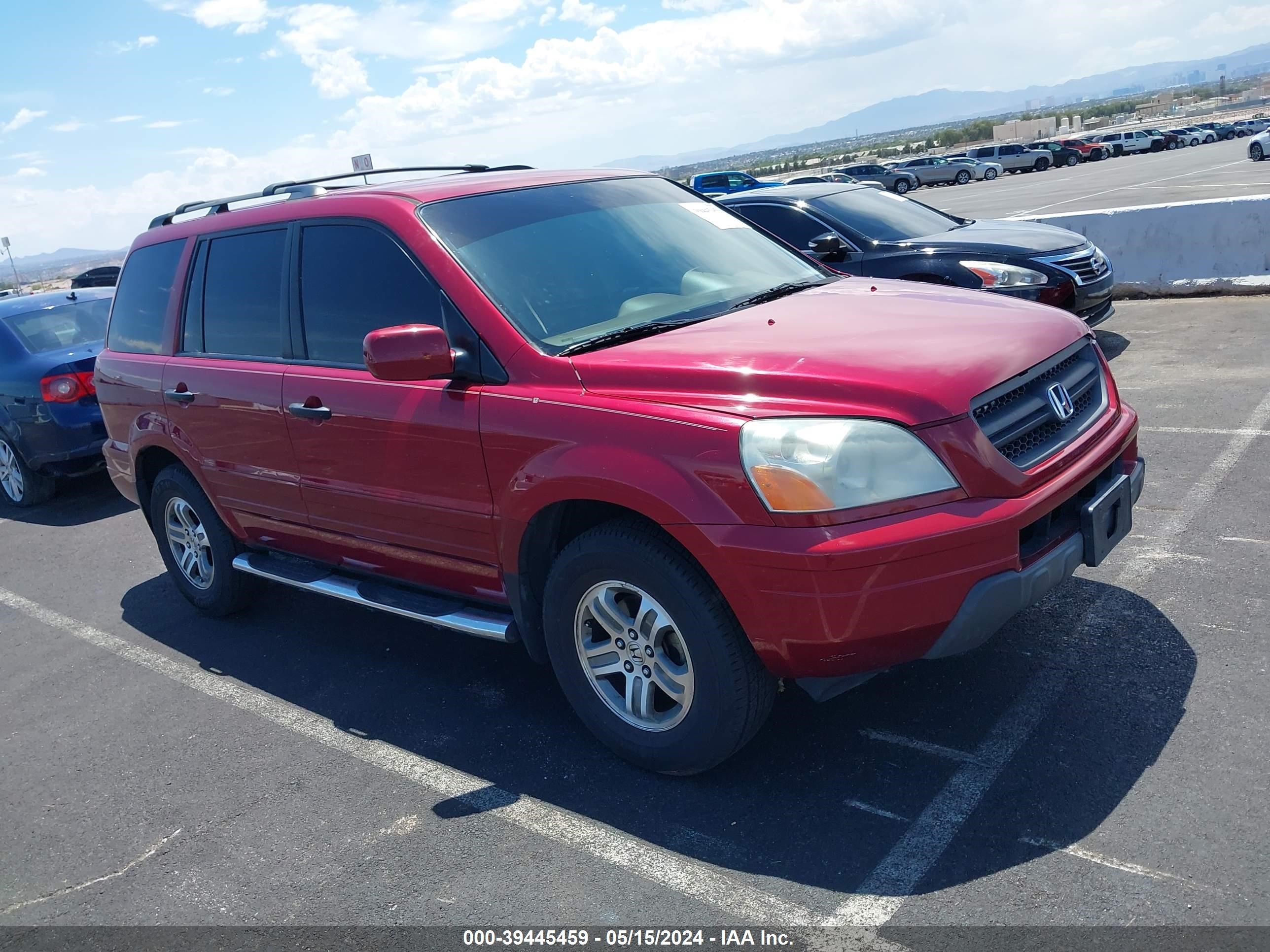 honda pilot 2004 2hkyf18474h584128