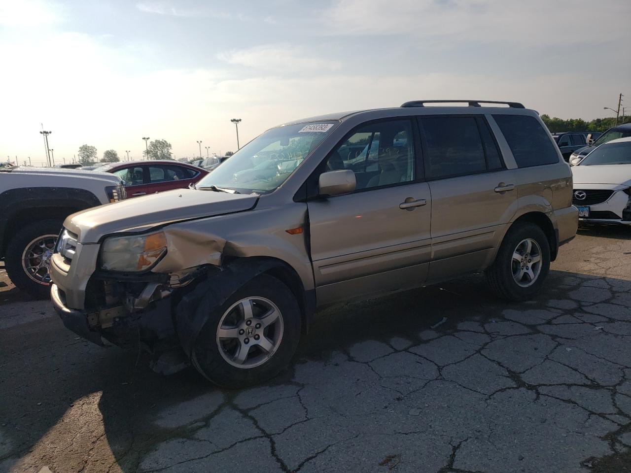 honda pilot 2006 2hkyf18476h516737