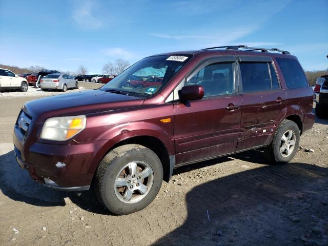 honda pilot 2007 2hkyf18487h530969