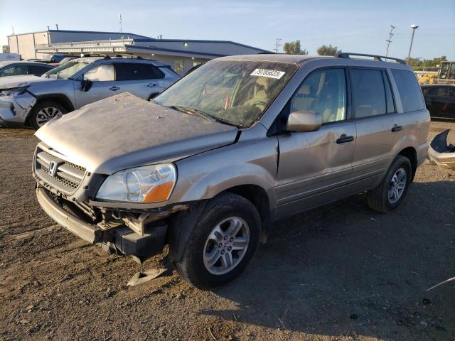 honda pilot 2005 2hkyf184x5h504709