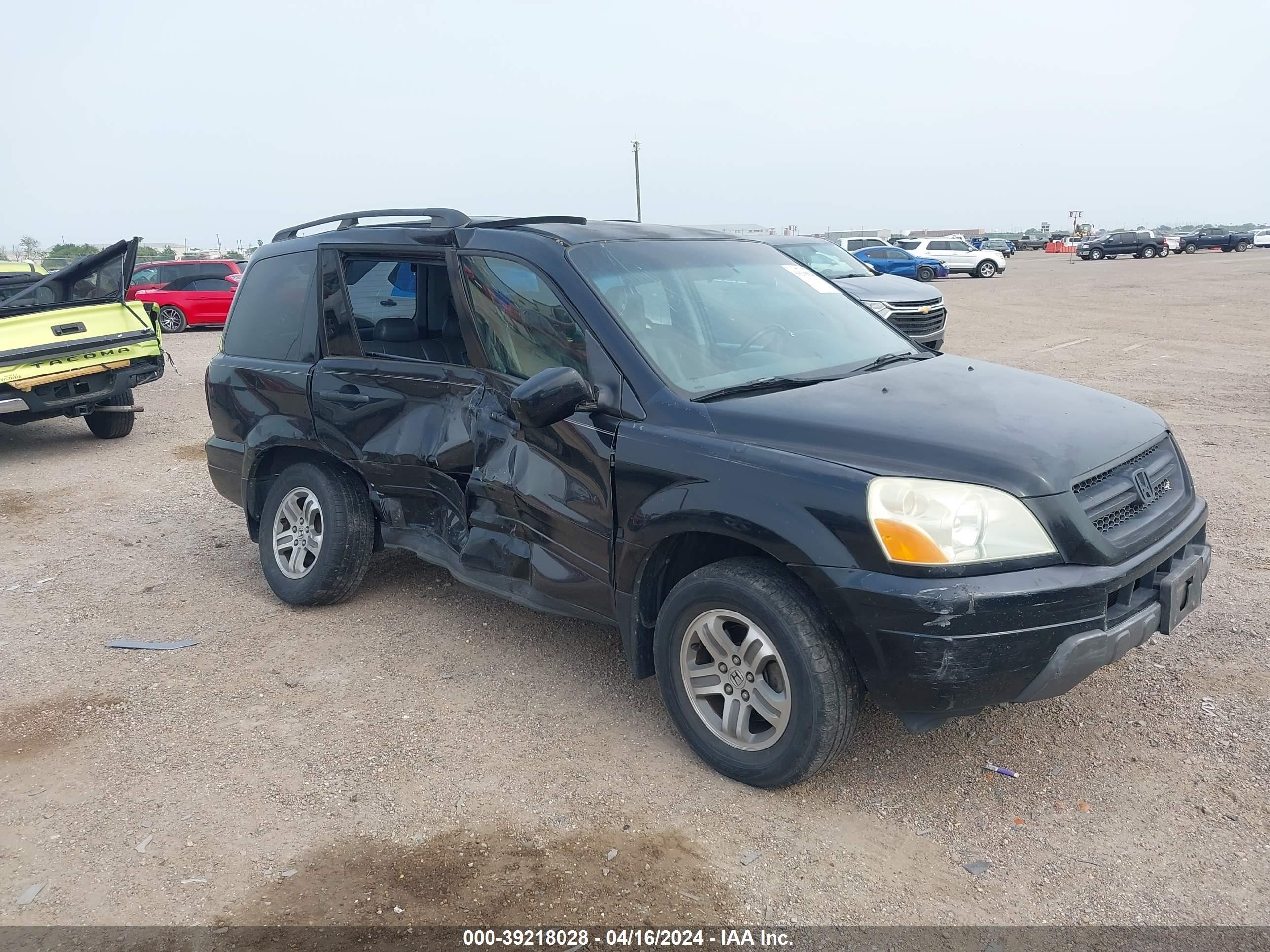 honda pilot 2003 2hkyf18503h545078