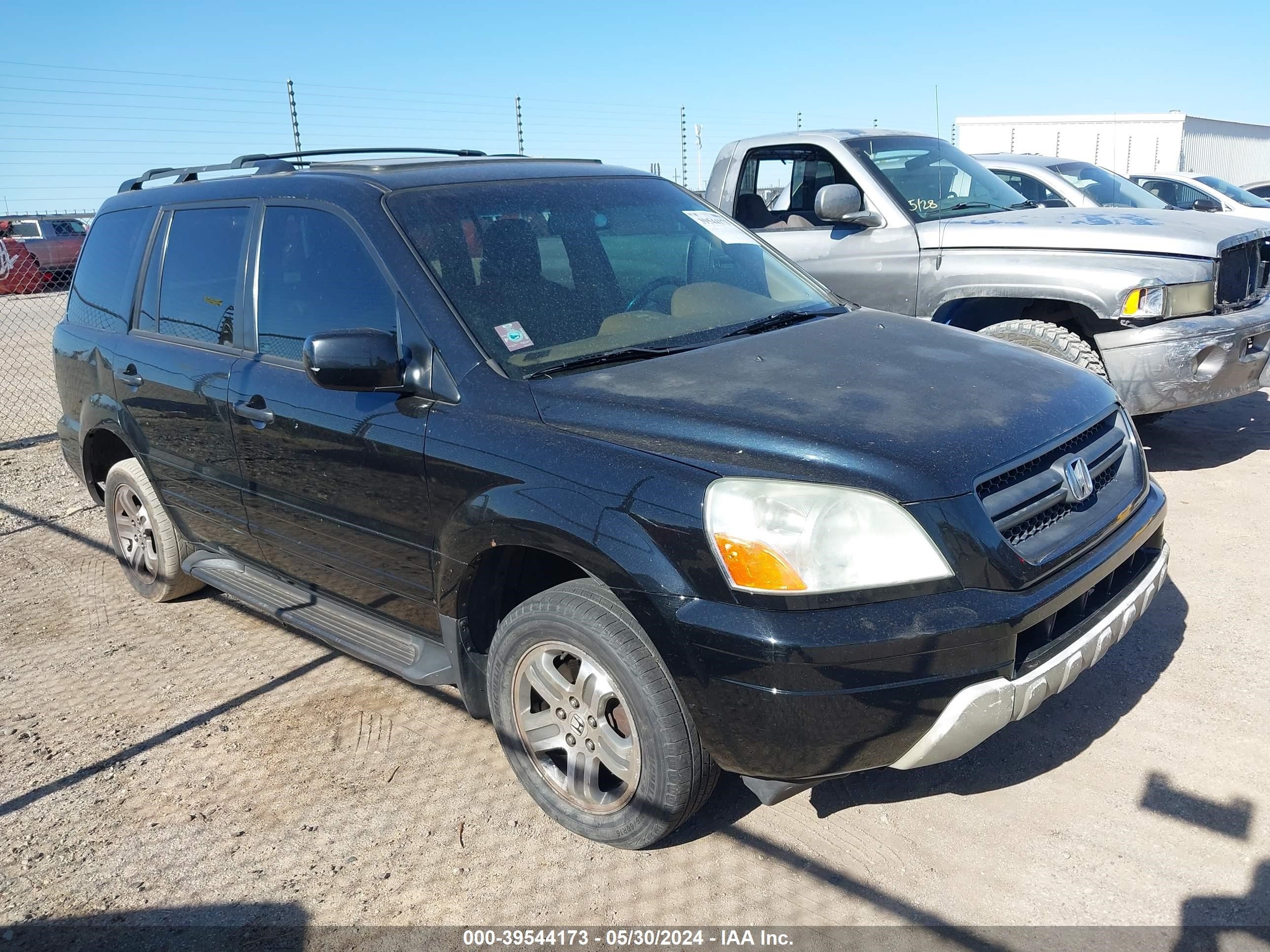 honda pilot 2004 2hkyf18504h503947