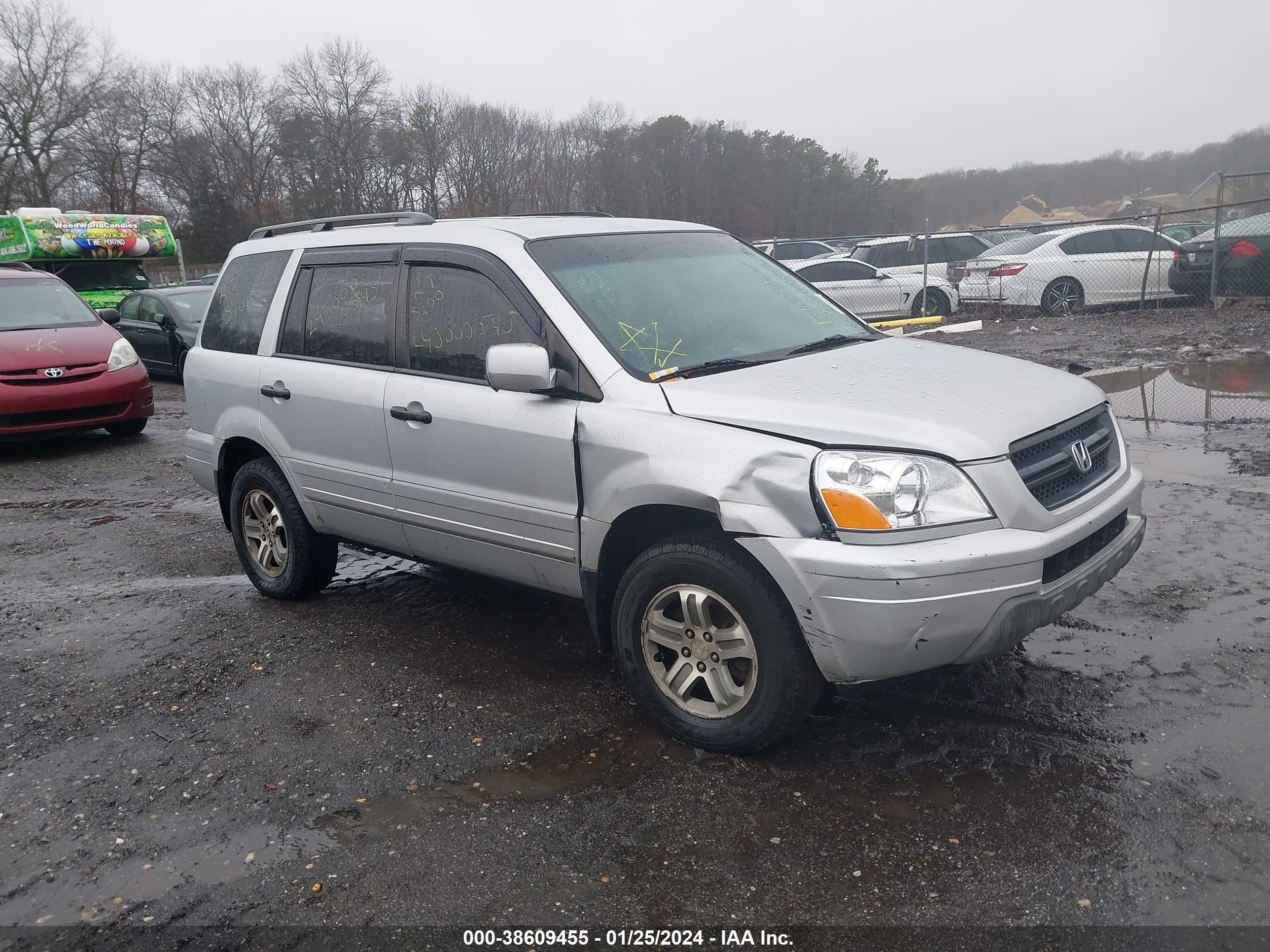 honda pilot 2004 2hkyf18504h539525