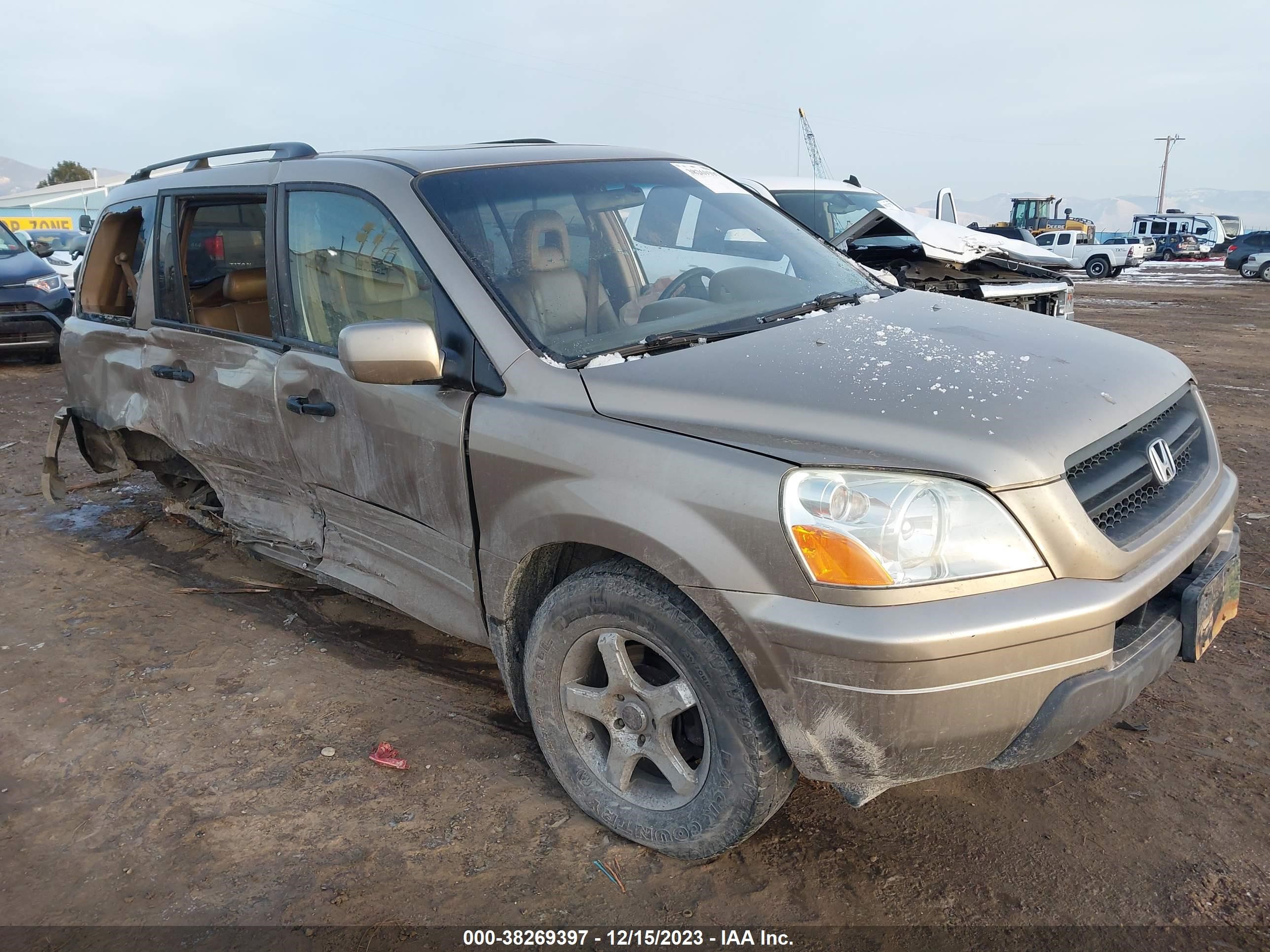 honda pilot 2005 2hkyf18505h545827