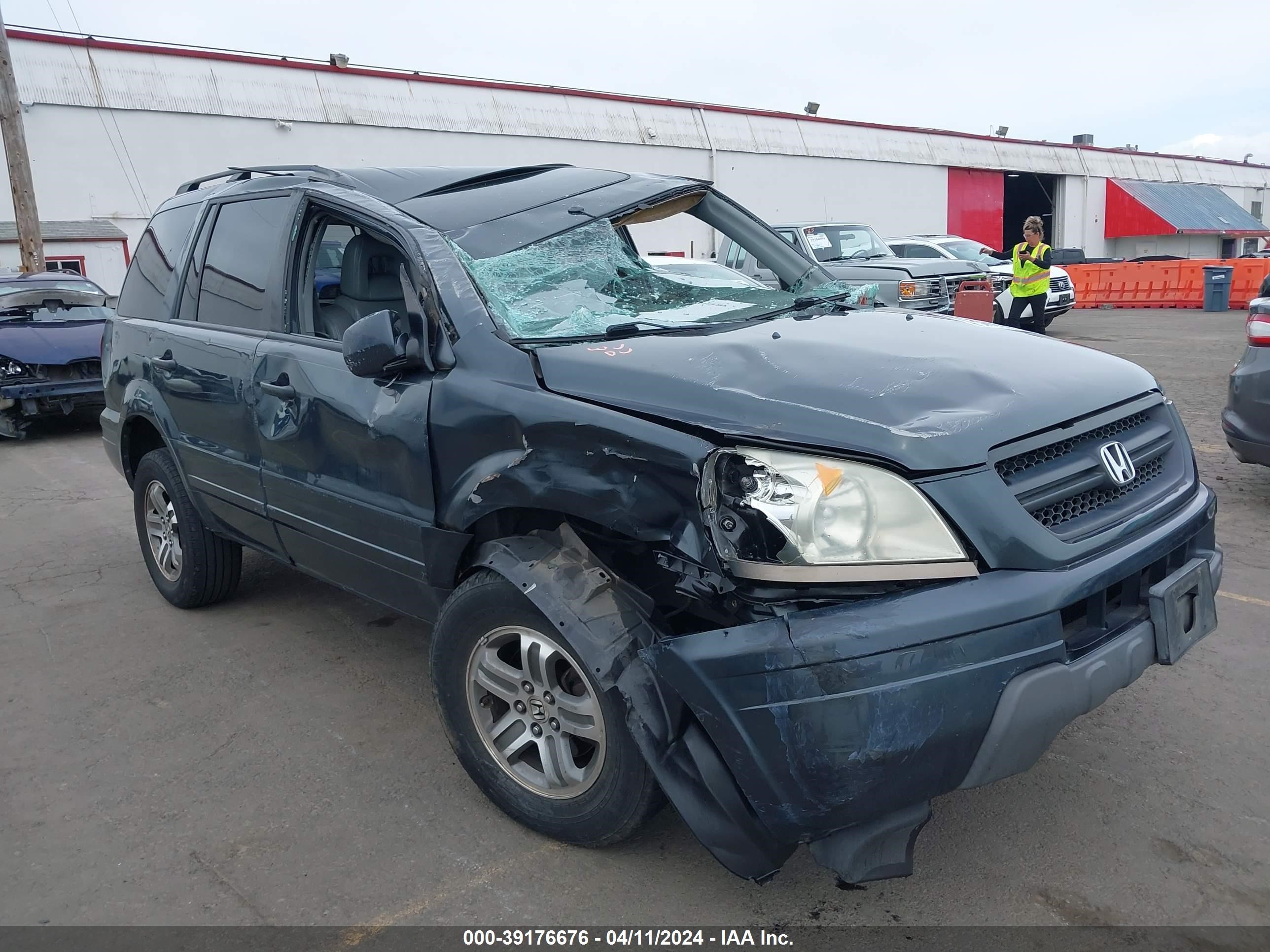 honda pilot 2005 2hkyf18505h550932