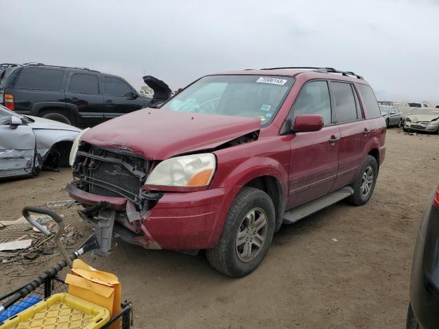 honda pilot 2004 2hkyf18514h544071