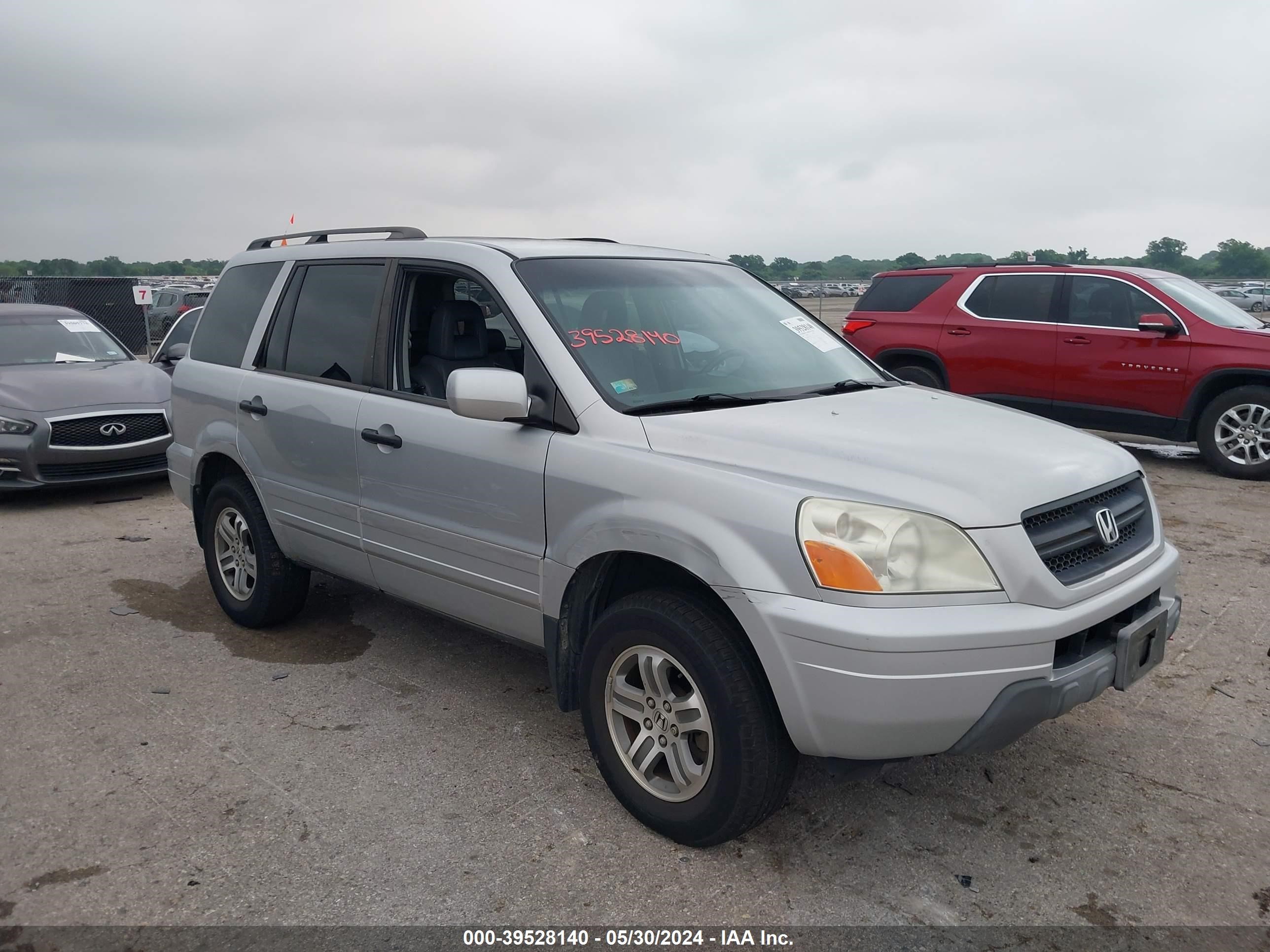 honda pilot exl 2003 2hkyf18523h513068