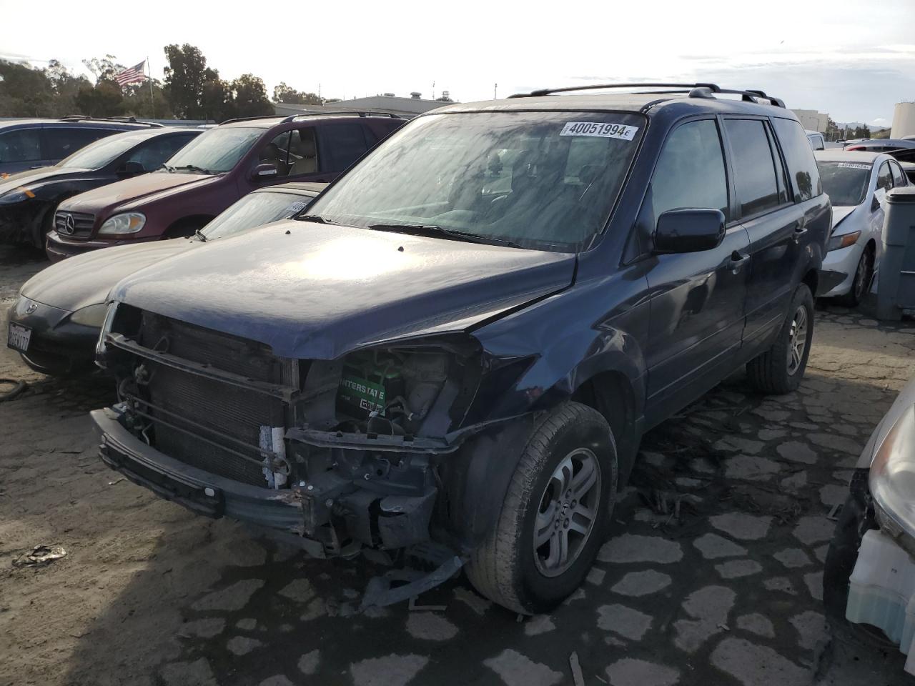 honda pilot 2004 2hkyf18524h565981