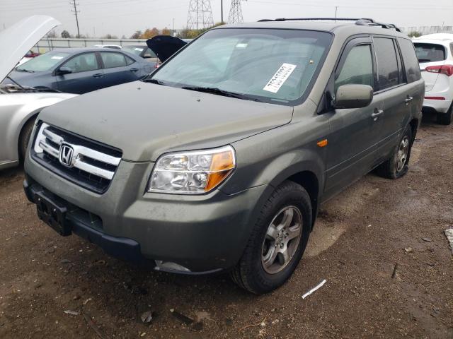 honda pilot 2007 2hkyf18527h507213