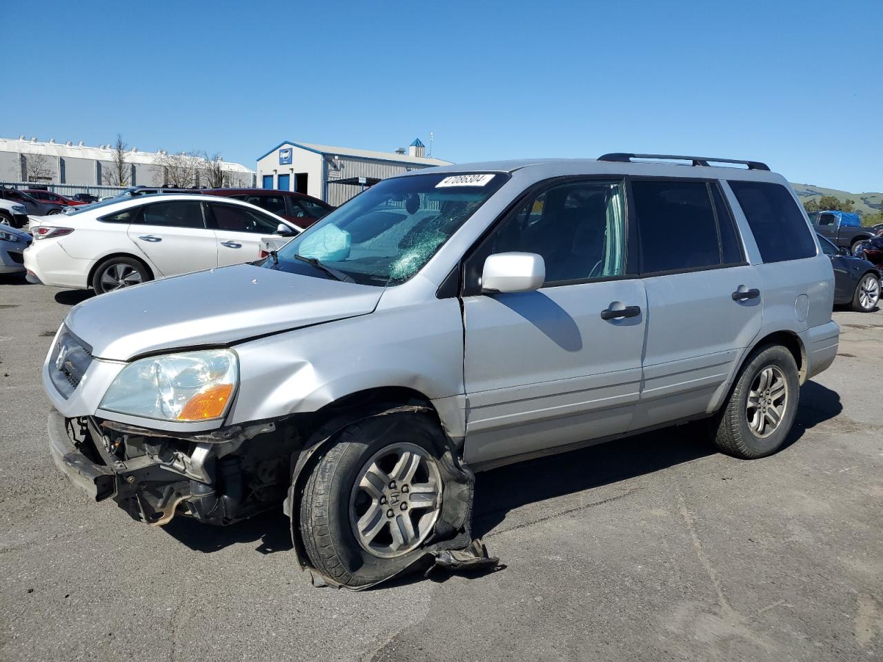 honda pilot 2004 2hkyf18534h504378