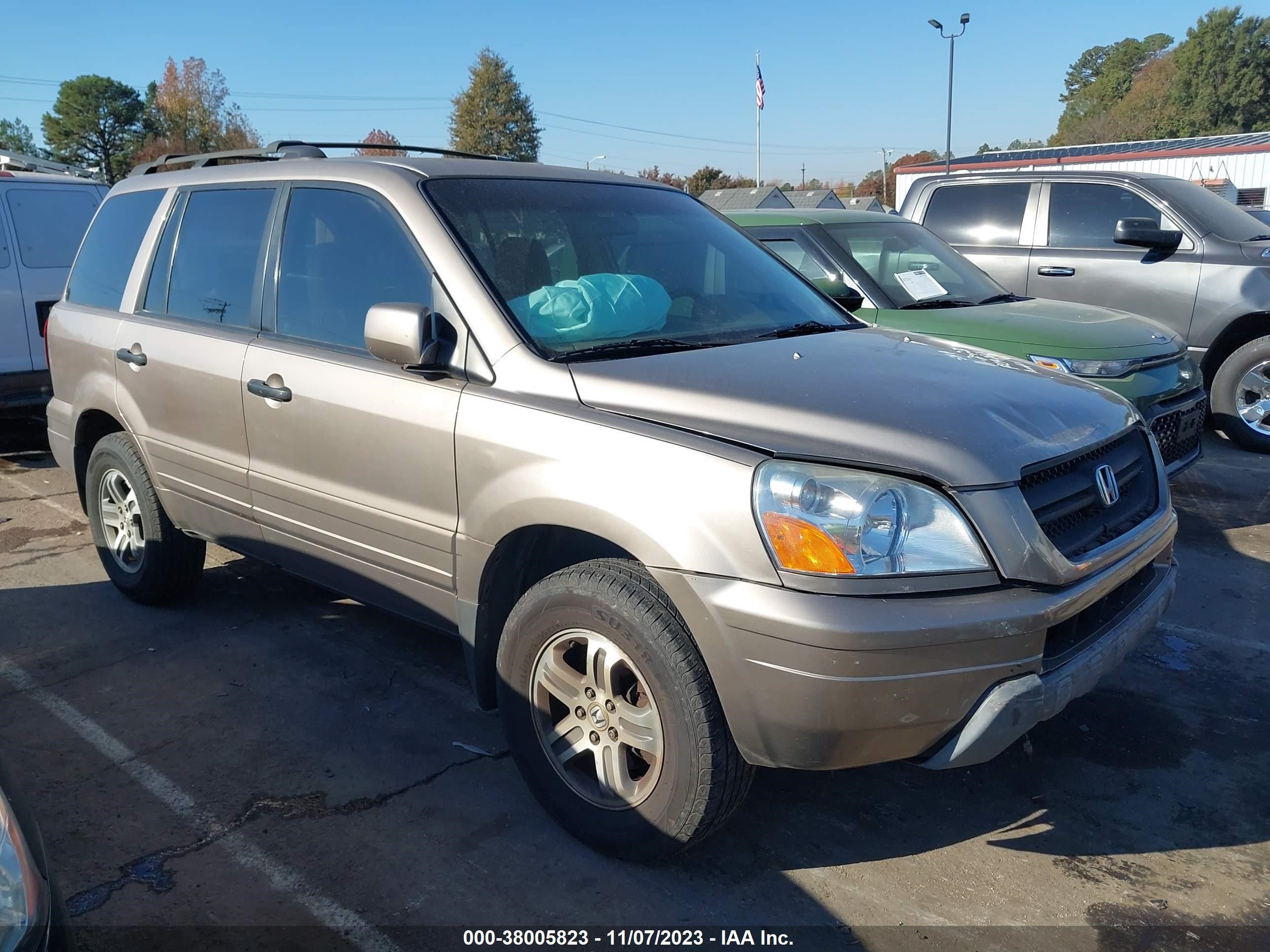 honda pilot 2004 2hkyf18544h592227