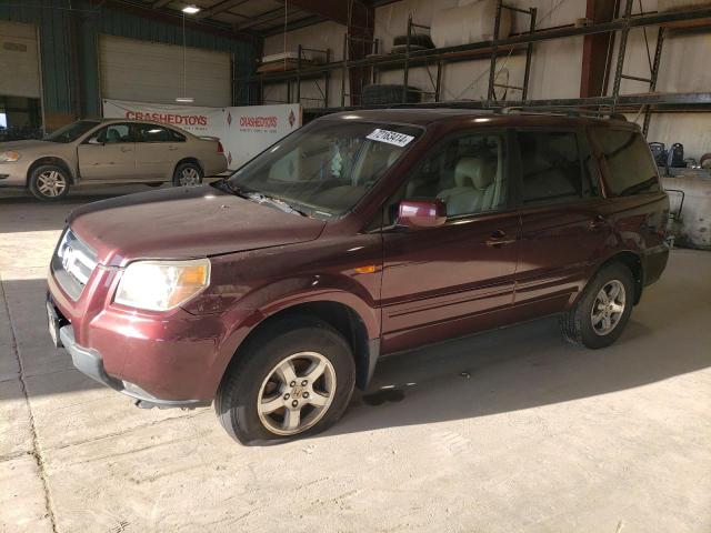 honda pilot exl 2007 2hkyf18557h533143