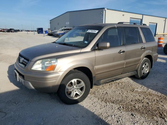 honda pilot exl 2003 2hkyf18573h536541