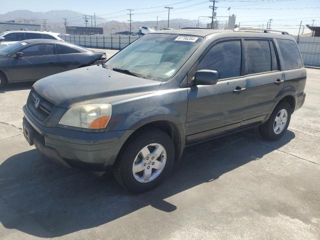 honda pilot exl 2005 2hkyf18575h543623