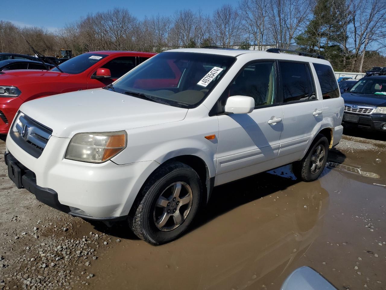 honda pilot 2007 2hkyf18577h513170