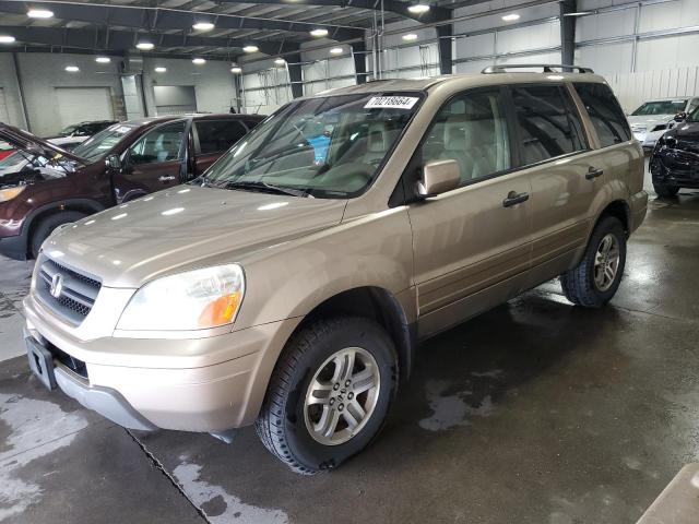 honda pilot exl 2003 2hkyf18593h605875