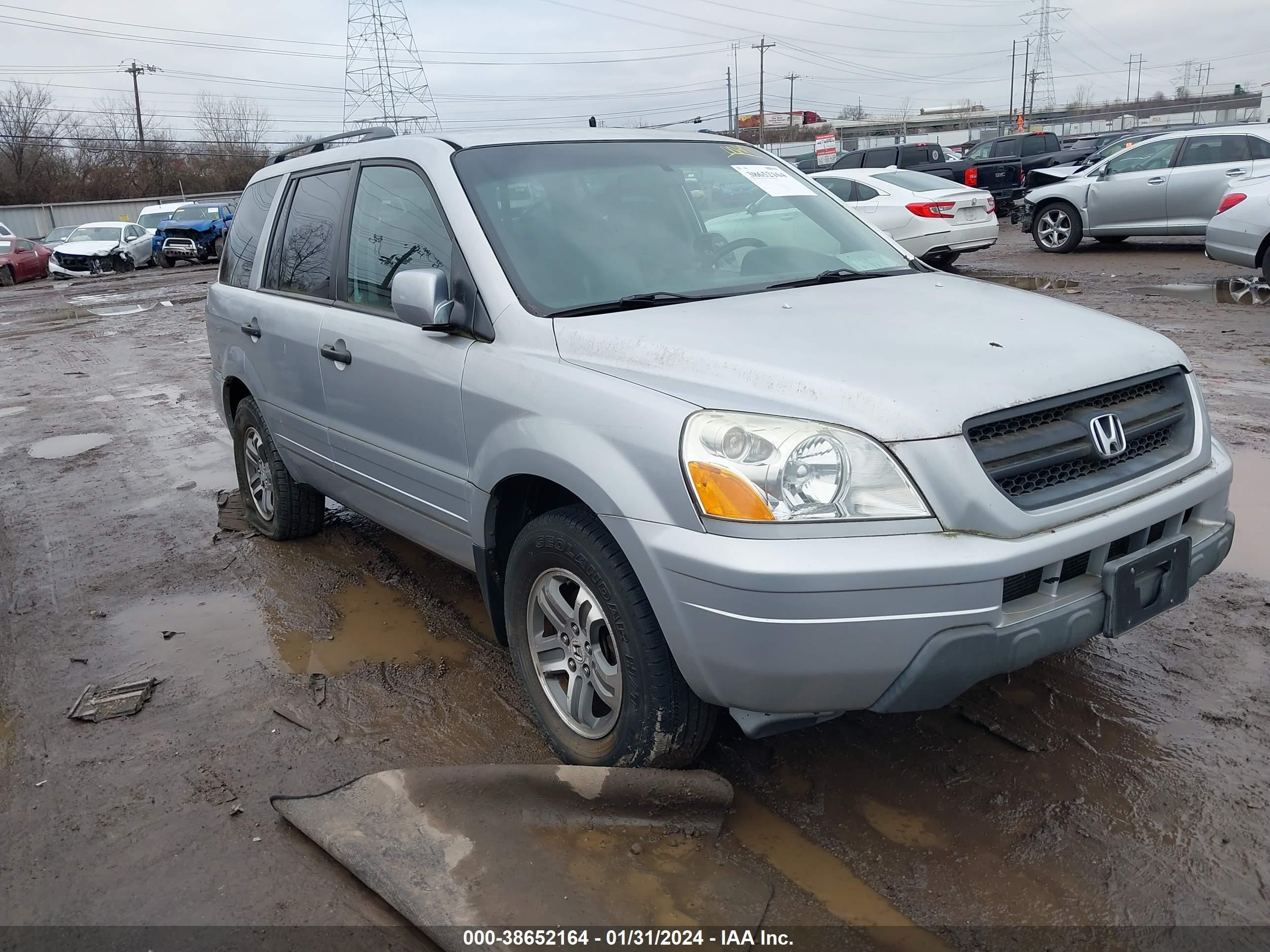 honda pilot 2004 2hkyf18594h525901