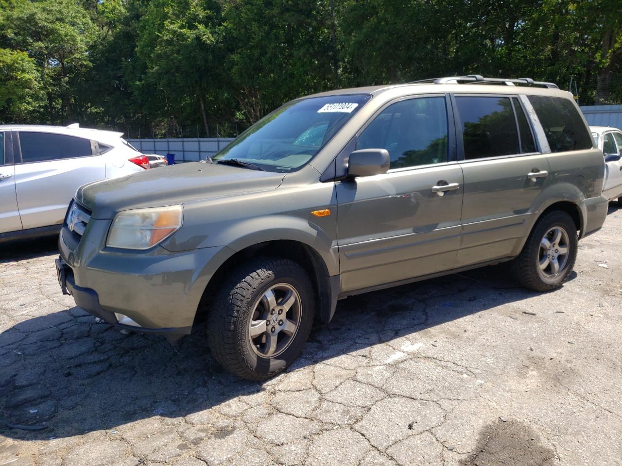 honda pilot 2007 2hkyf18597h514322